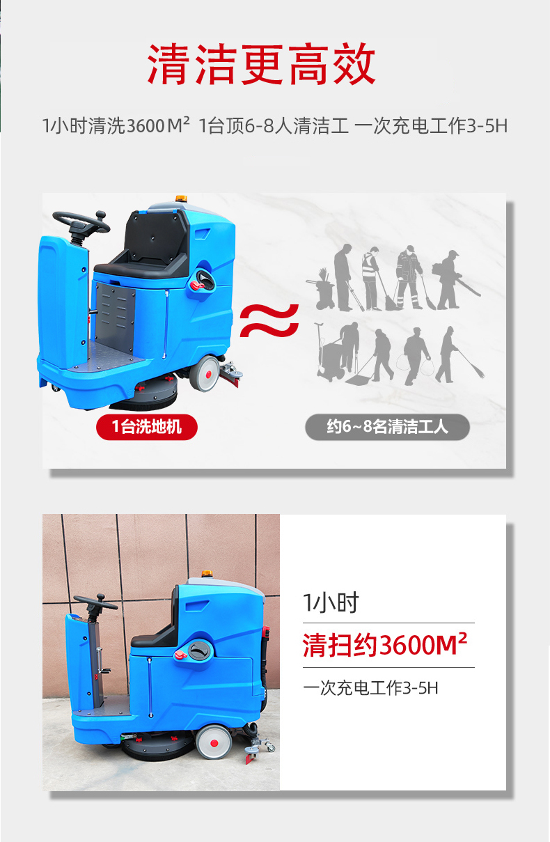 黄大仙驾驶式洗地机更适合用在高铁站