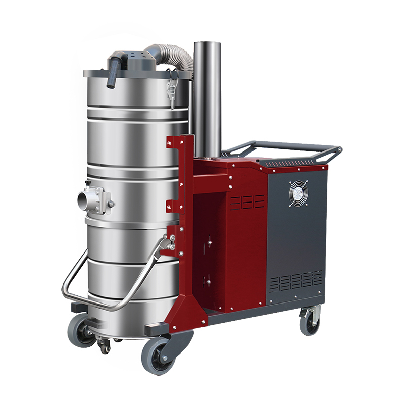 黄大仙坦洁380V 双桶手动反吹工业吸尘器X8系列